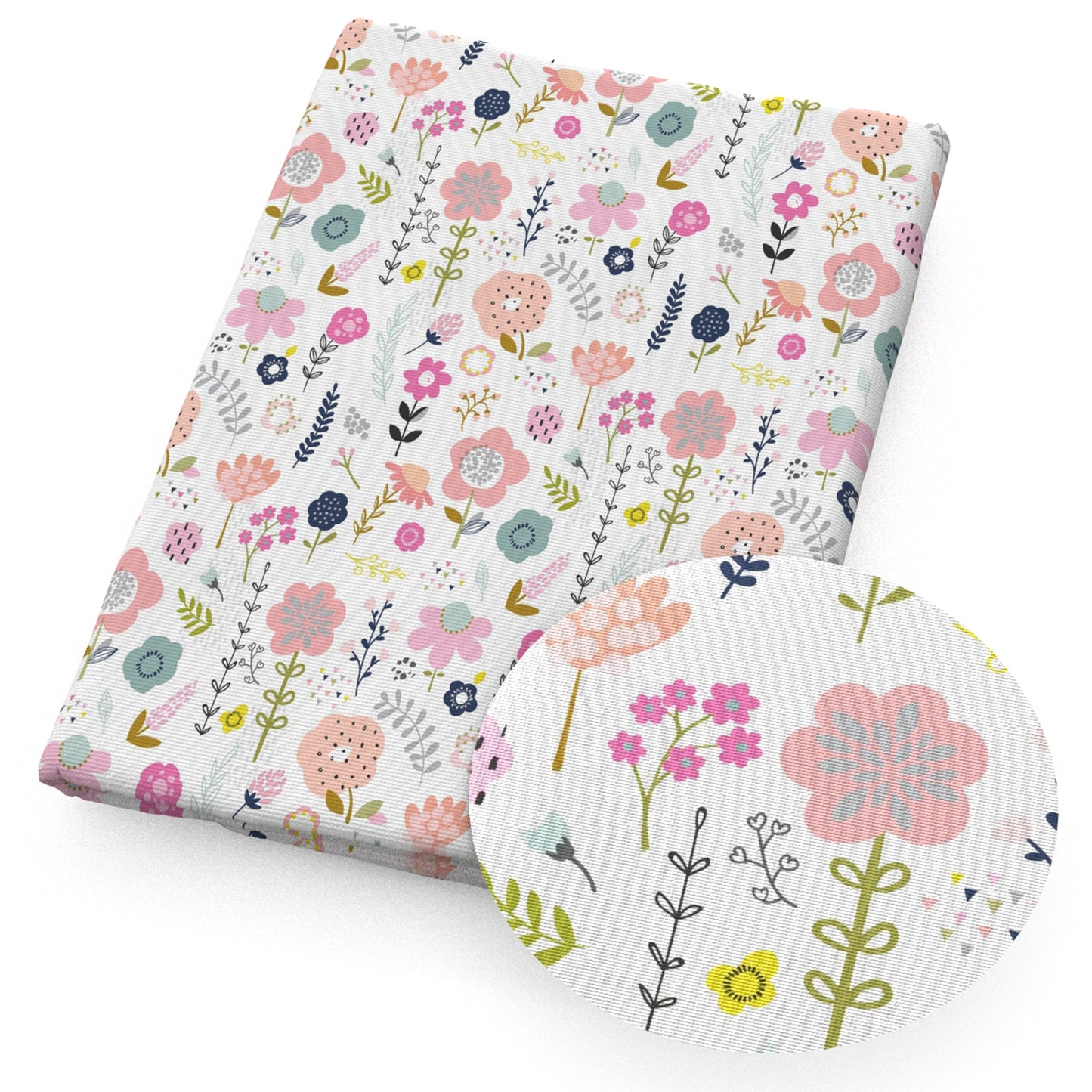 flowerfloral leaf leaves tree fabric