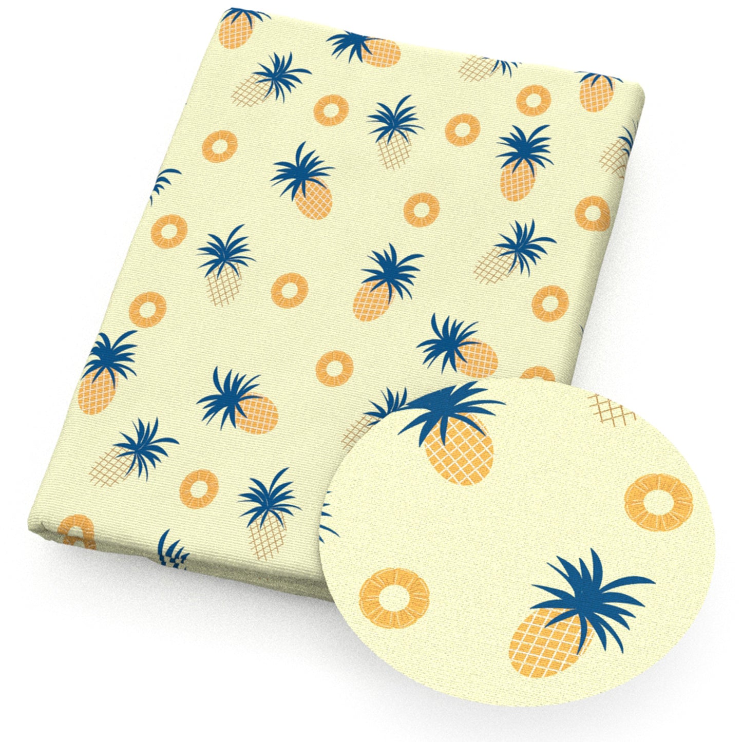 pineapple fruit fabric