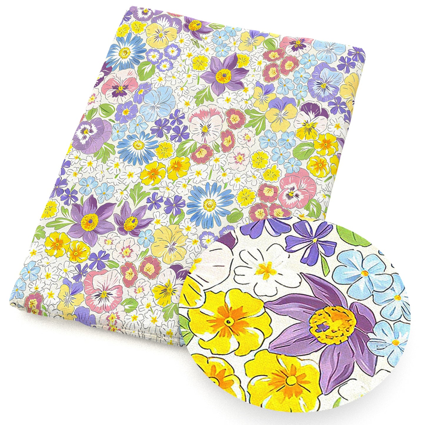 flowerfloral color series fabric