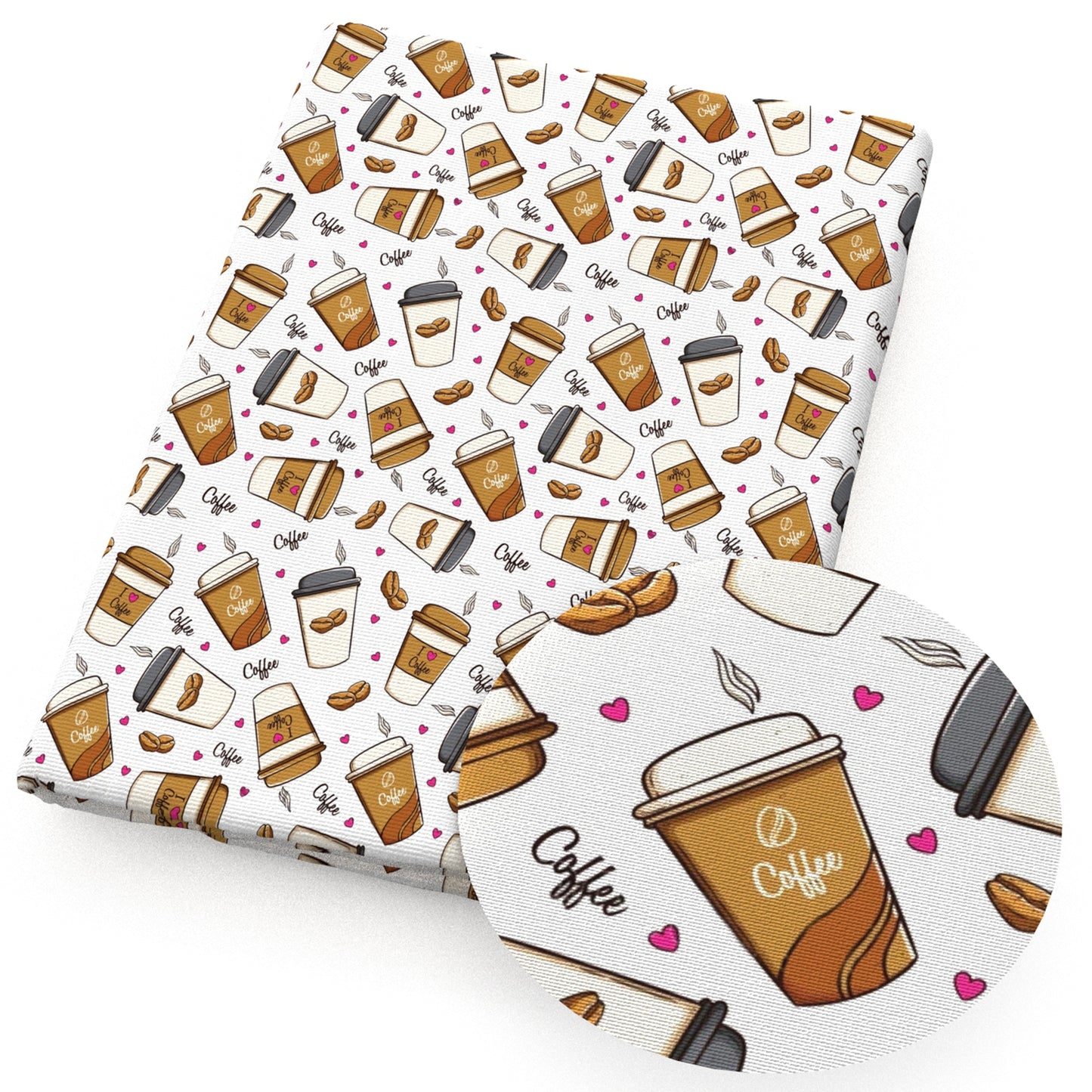 coffee fabric