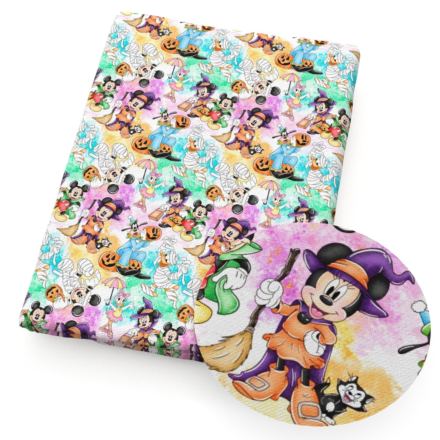 halloween pumpkin fabric