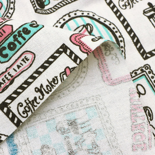 1pc cup Series Pattern Quilting Fabric- 57.87x19.68inch(147x50cm) Polyester Craft Fabrics DIY Handmade Projects Doll Clothes Fabric Precut For Patchwork Craft(108gsm)