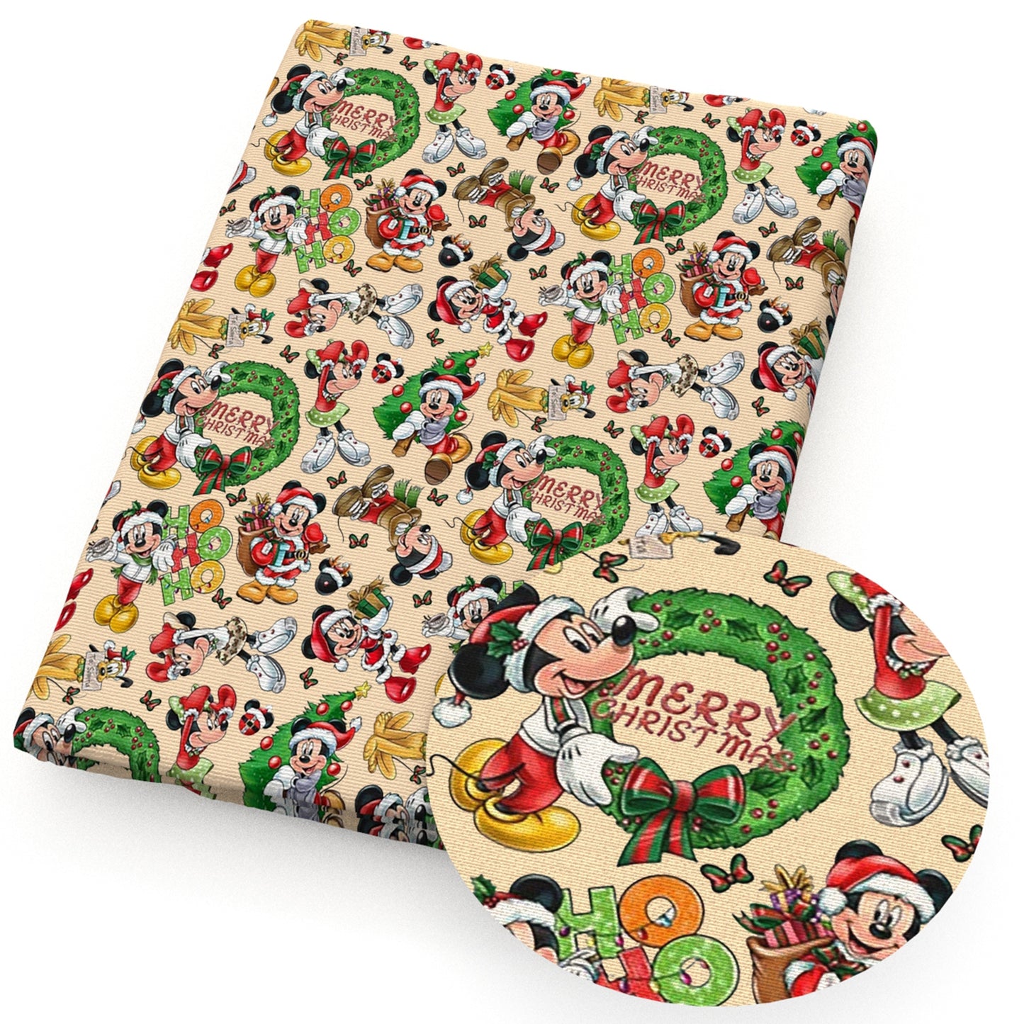 christmas day fabric