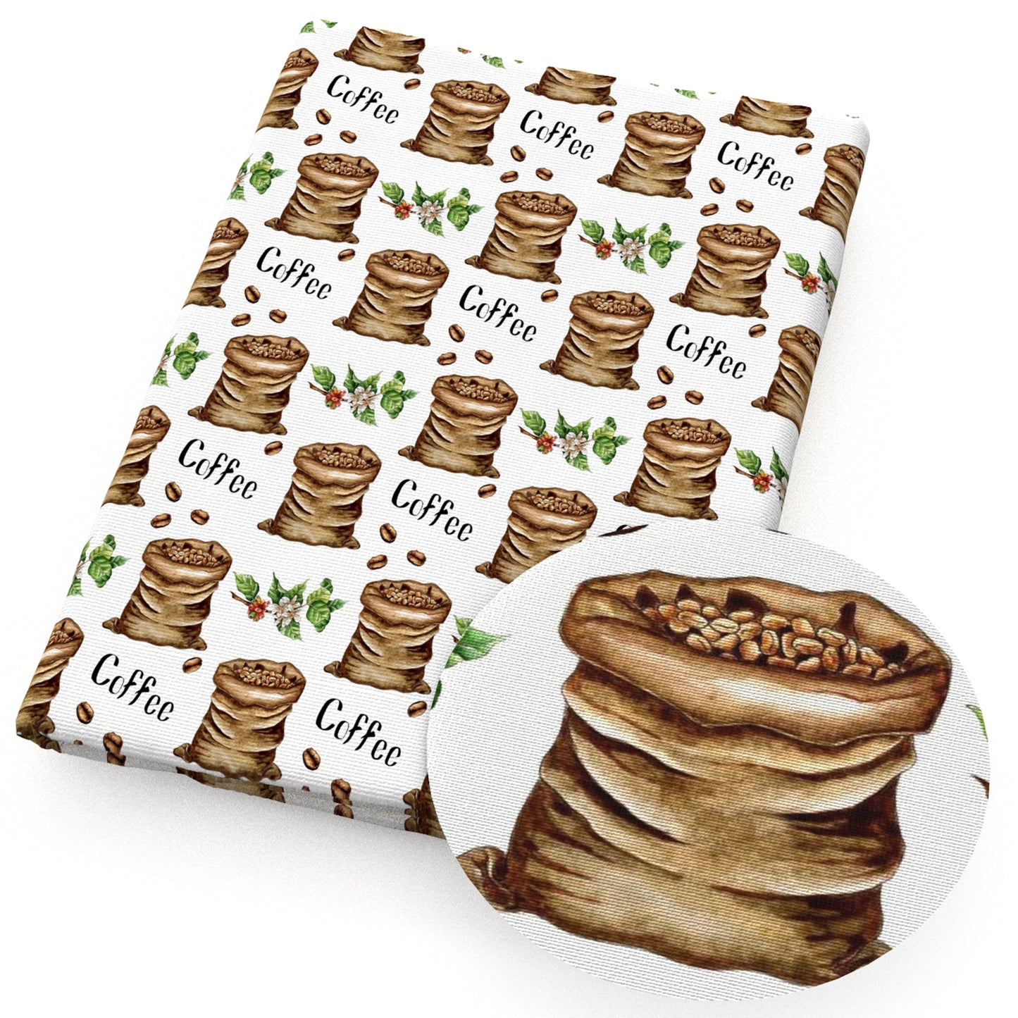 coffee fabric