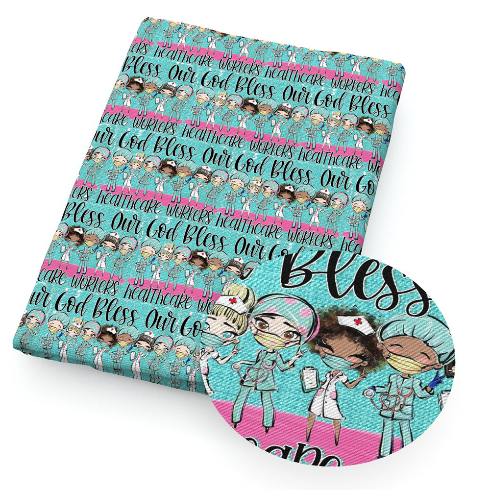 medical design theme fabric