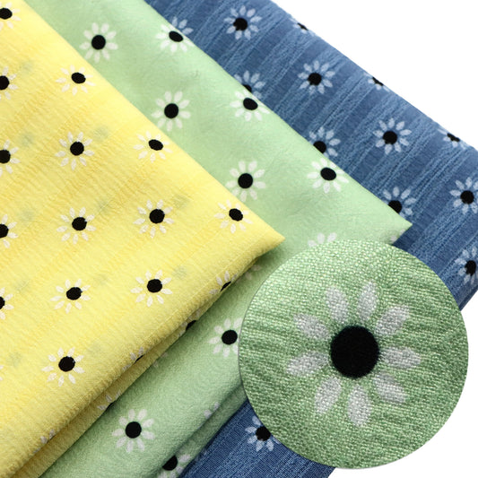 1Pc flower Chiffon Fabric - 59x19.68inch(150x50cm) Pre-cut Fabric,Perfect for DIY Sewing,Bags,Party Decor, Tablecloths, Gift Wrapping,Cushions & Furniture Covers