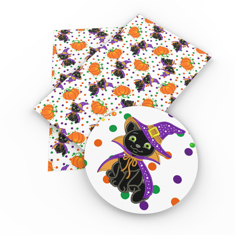 halloween pumpkin fabric