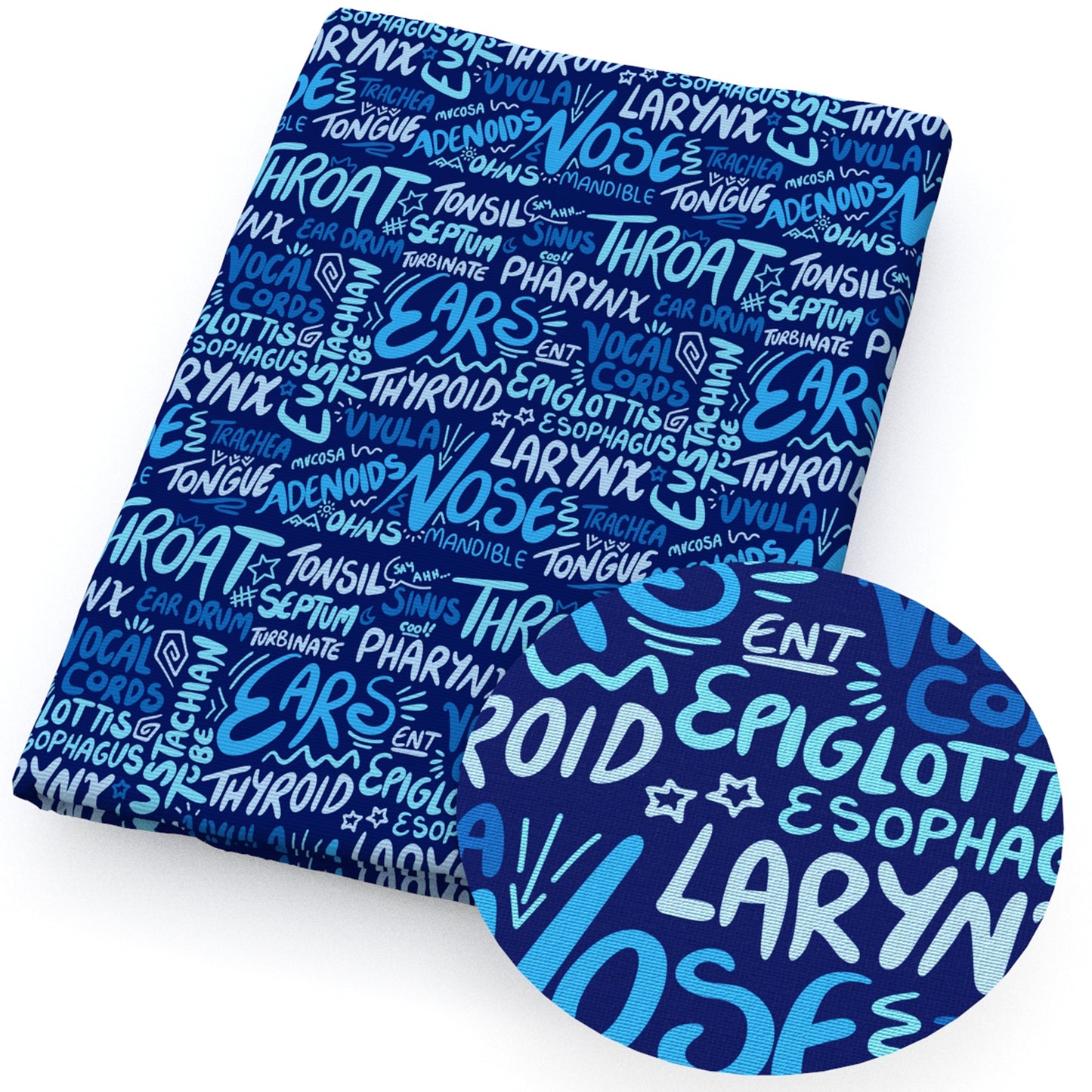 medical design theme fabric