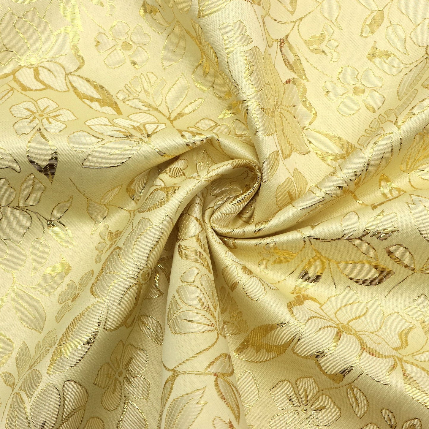 1pc Floral Jacquard Quilting Fabric - 59x19.68 Inch Precut Polyester Blend, Vibrant Floral Patterns, Ideal for DIY Patchwork Crafts, Handmade Projects, and Home Decor, Quilting Supplies