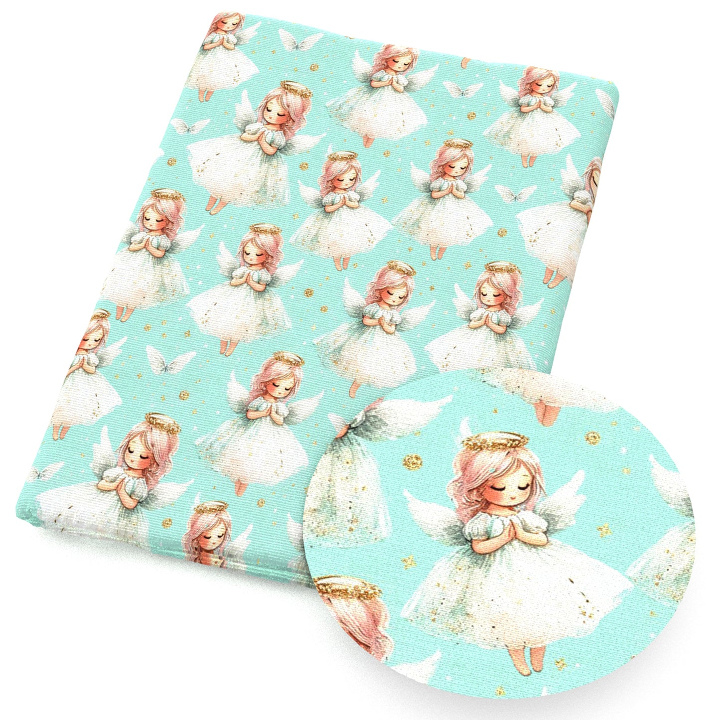 girl star starfish fabric