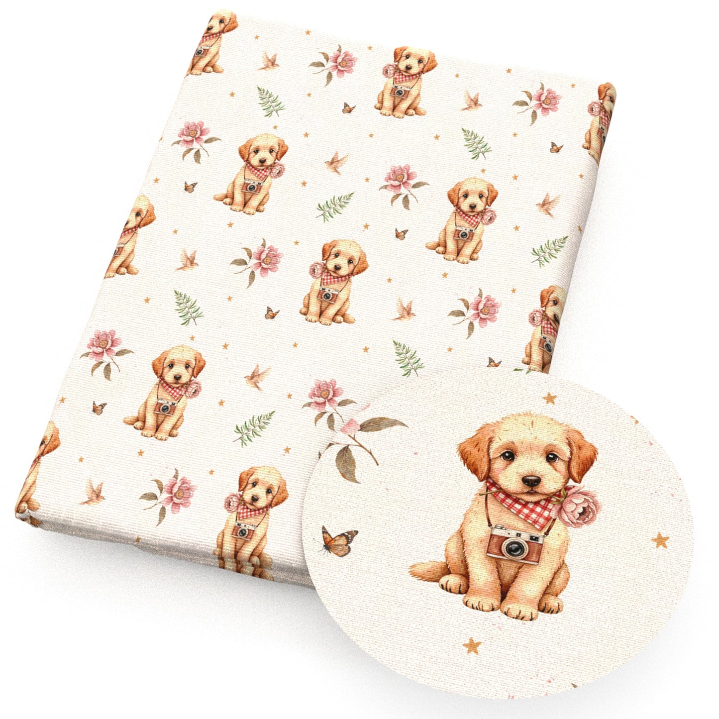 animals flowerfloral the camera grass fabric