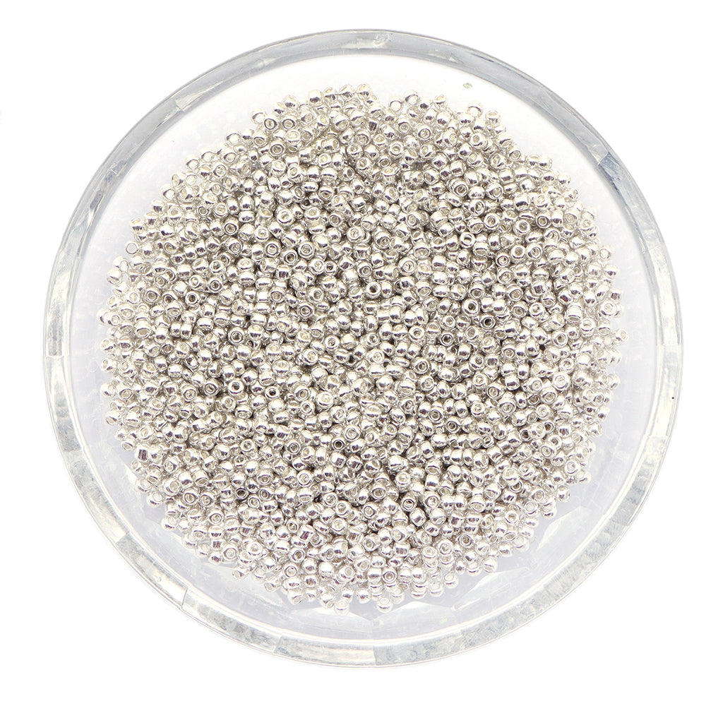 10g/pack 13/0 Ginkgo Miyuki Seed Beads Plain Solid Color Loose Spacer Acrylic Beads with Hole for Jewelry Making DIY Bracelet Necklace Chain Earrings Charm Bangle Decors Craft Accessories