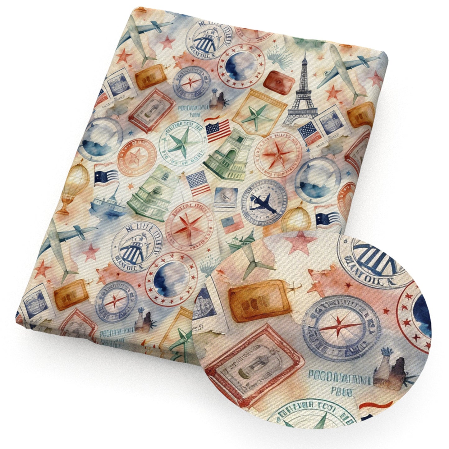 usafourth of julyindependence day star starfish plane house fabric