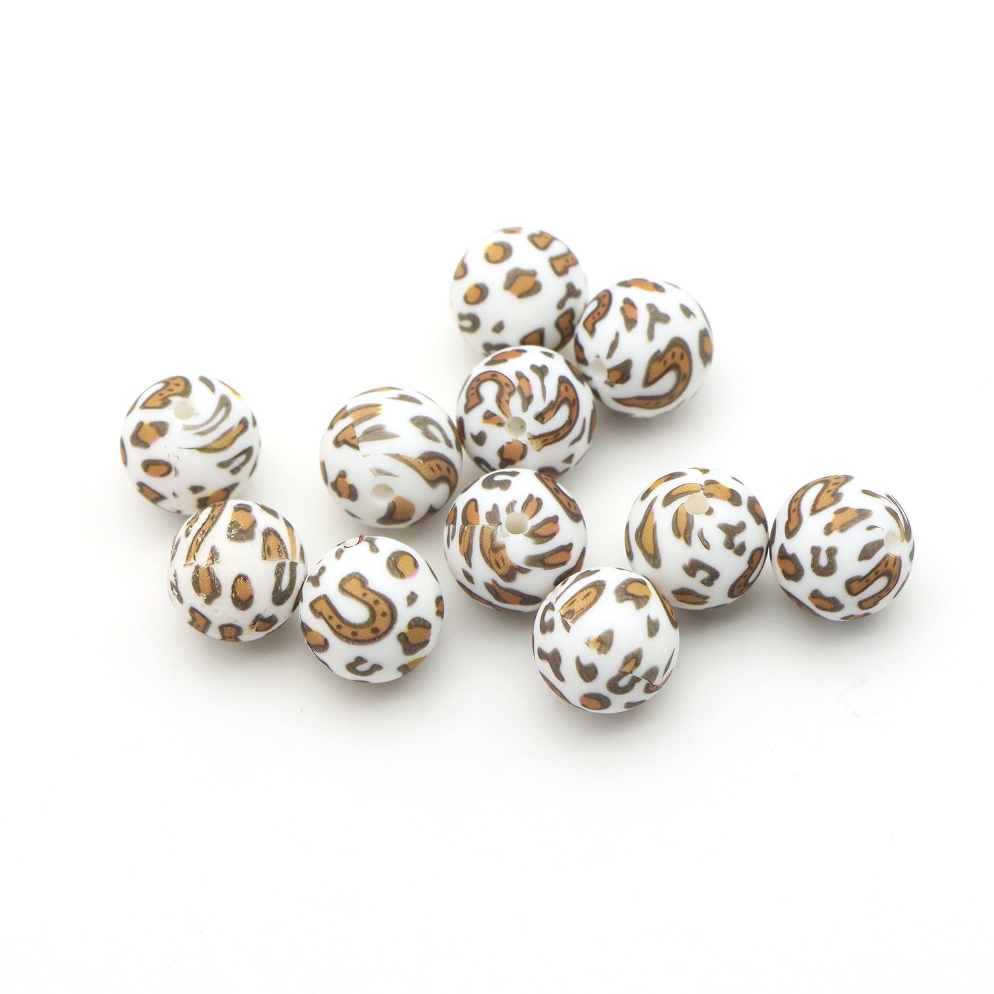 5pcs Flower Silicone Lentil Loose Frosted Beads For DIY Handmade Keychain Mobile Phone Chain Bag Chain Necklace Beaded Decors Jewelry Making Accessories