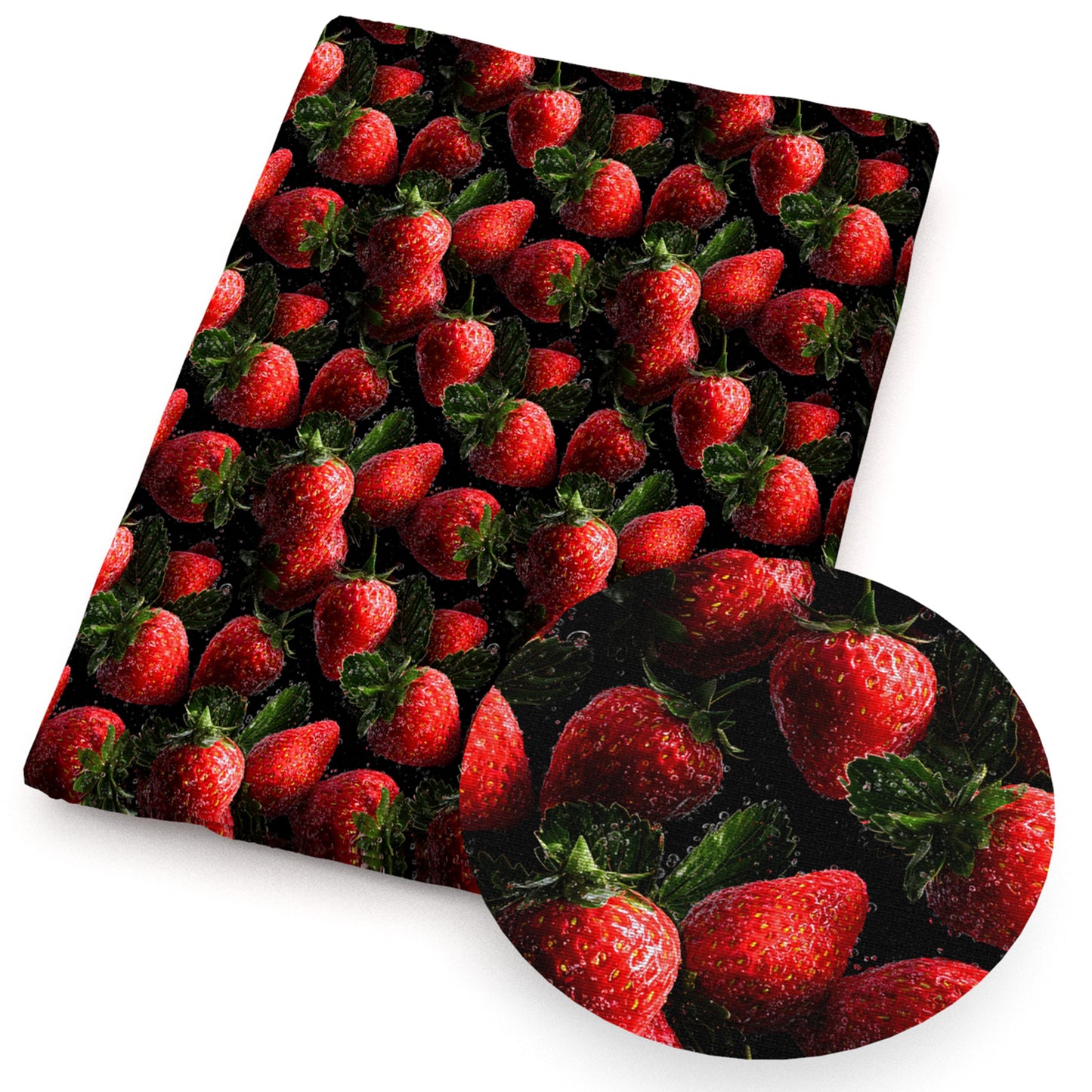 fruit strawberry fabric