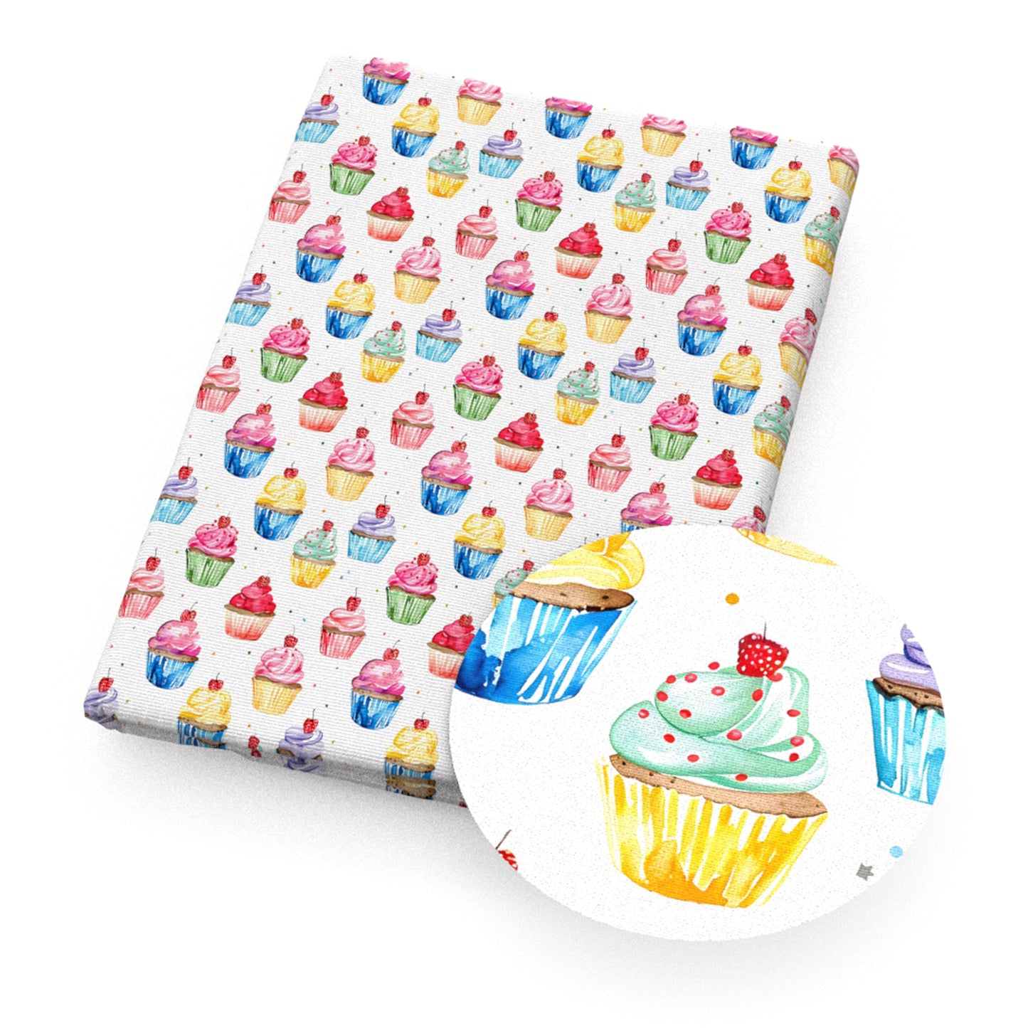 cake cupcake ice creampopsicle fabric