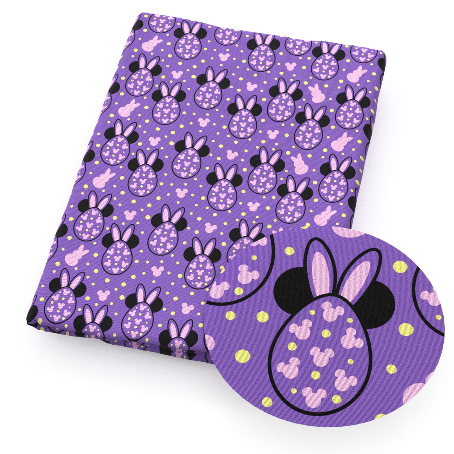 bunny easter cartoon fabric