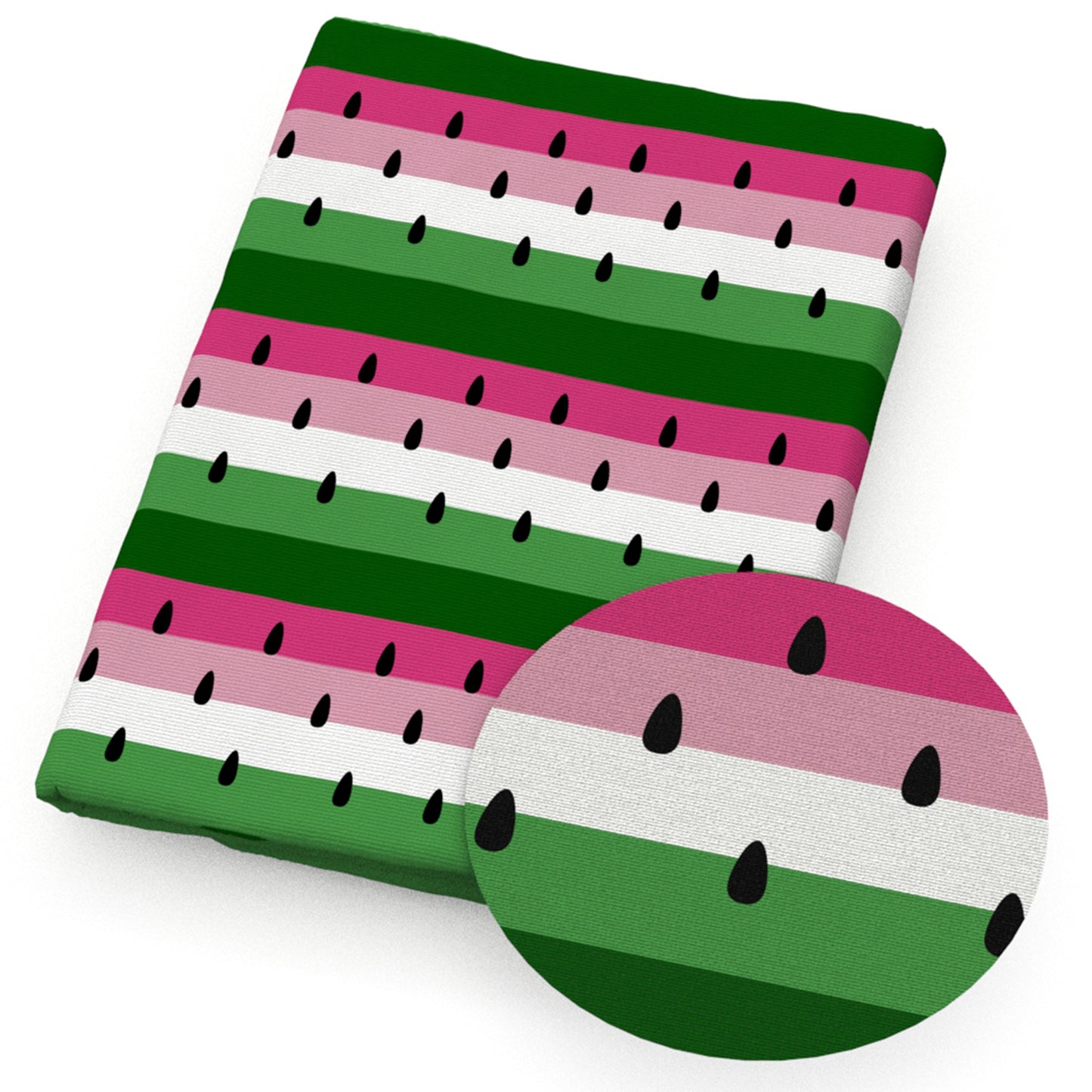 watermelon dots spot stripe fruit fabric