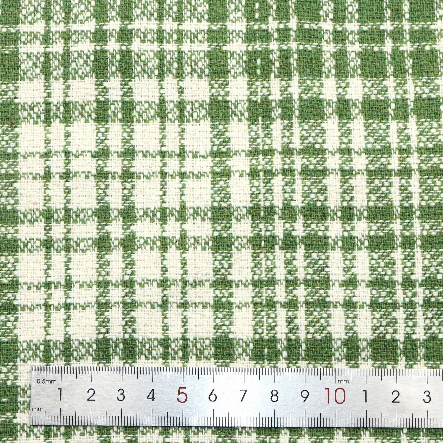 1pc 59x19.68inch(150x50cm) small fragranc plaid tweed Fabric - Soft & Durable Polyester Material, Pre-Cut for DIY Sofa Covers & Handmade Projects