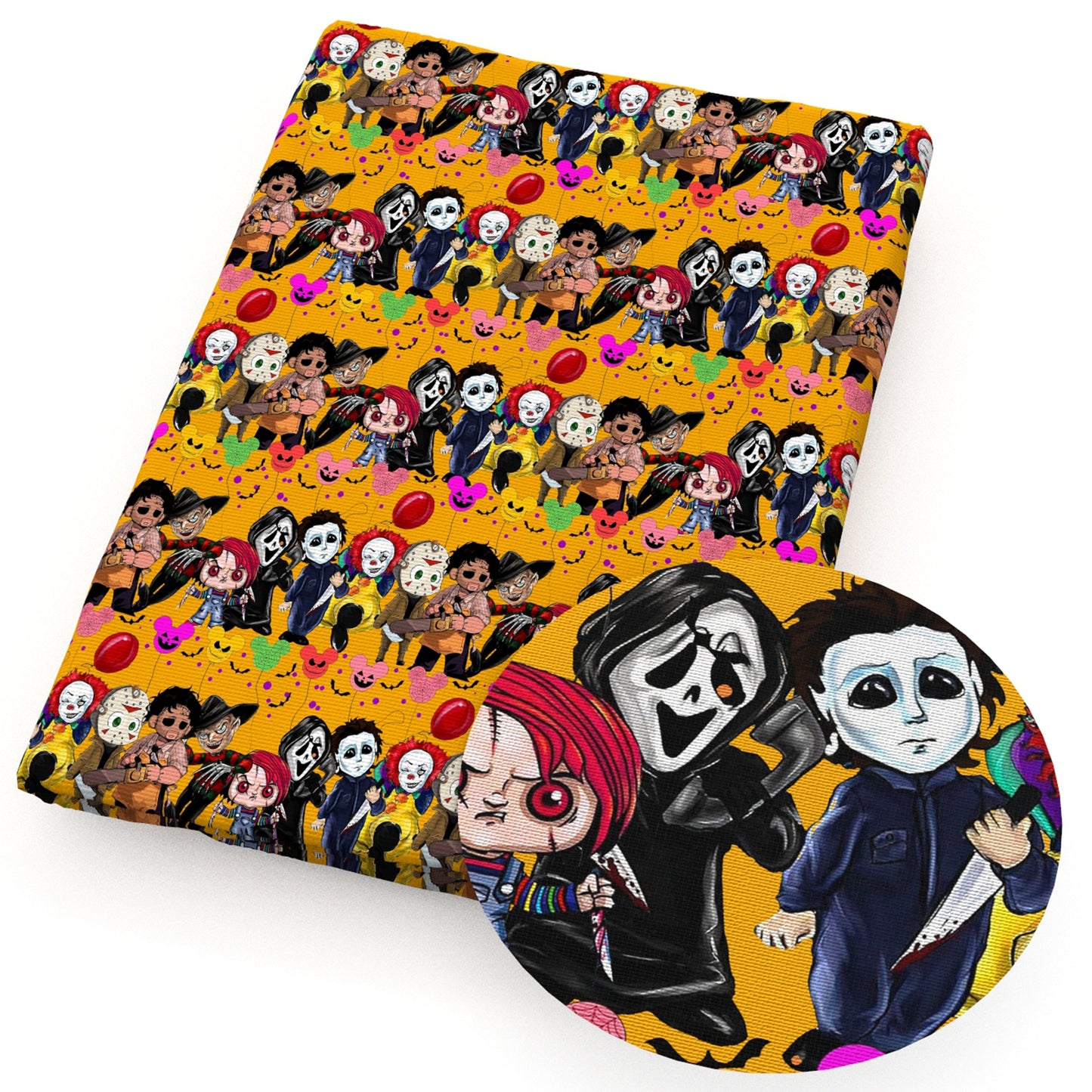 halloween balloon fabric