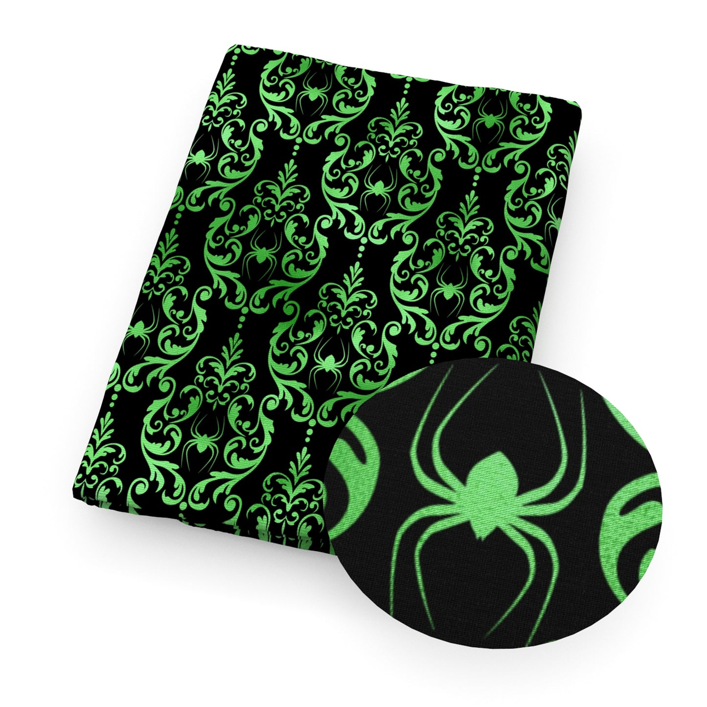 halloween spiderspider web flowerfloral fabric