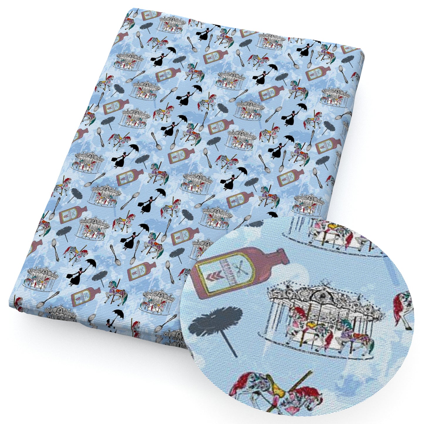 umbrella carousel fabric