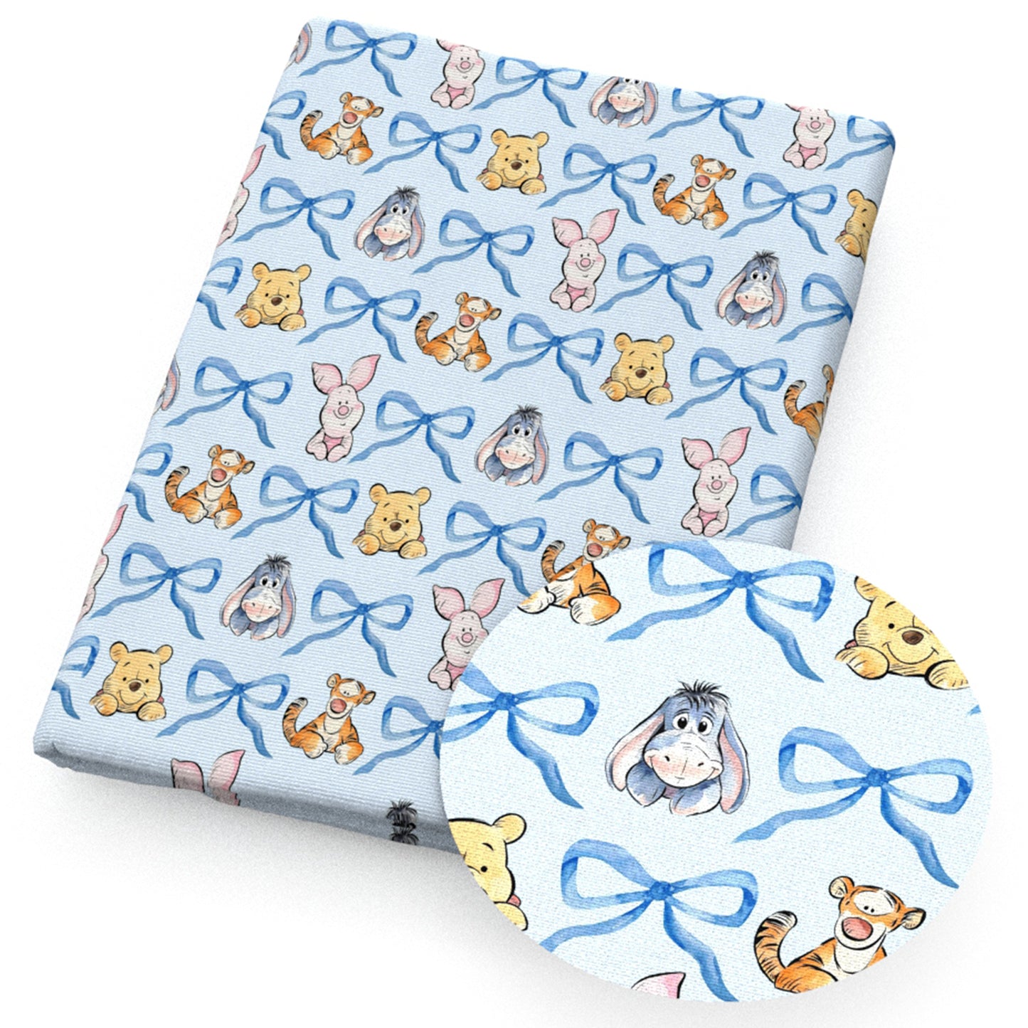 bowknotbows pigletpiglet fabric