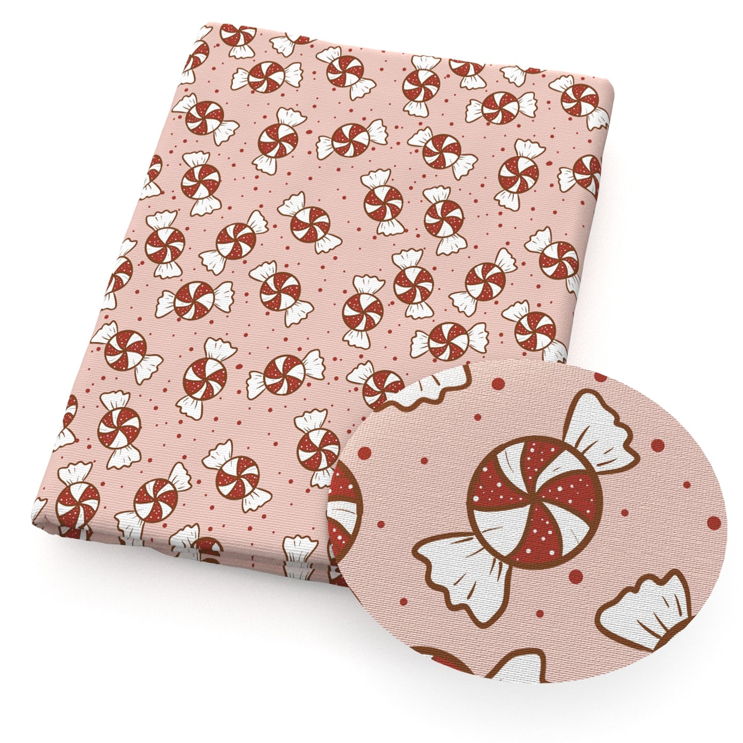christmas day candysweety pink series fabric