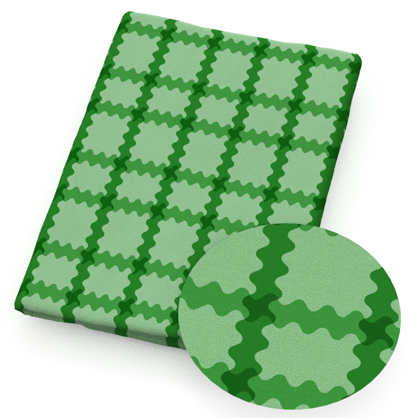plaid grid watermelon fabric