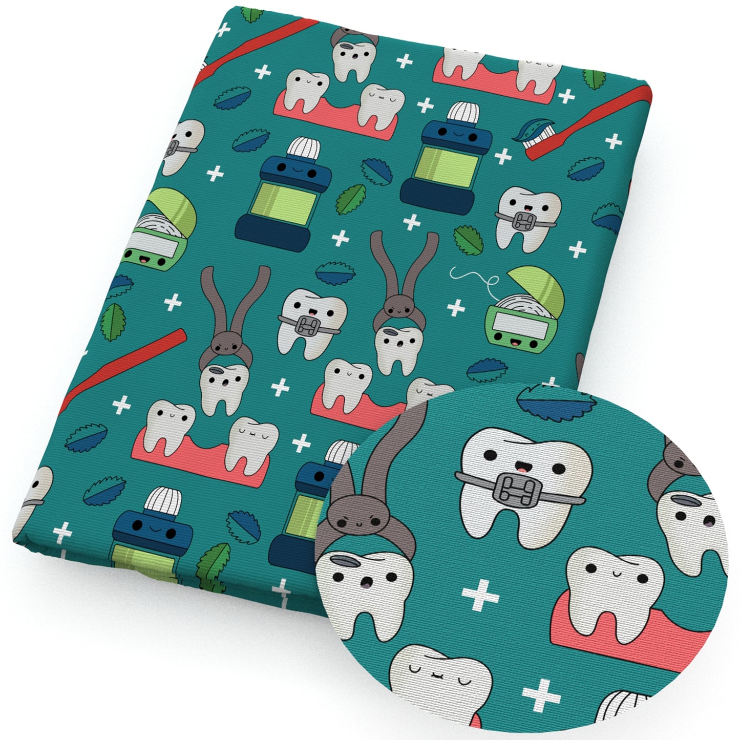 medical design theme fabric