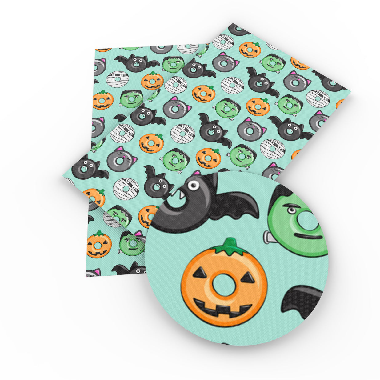 halloween donuts fabric