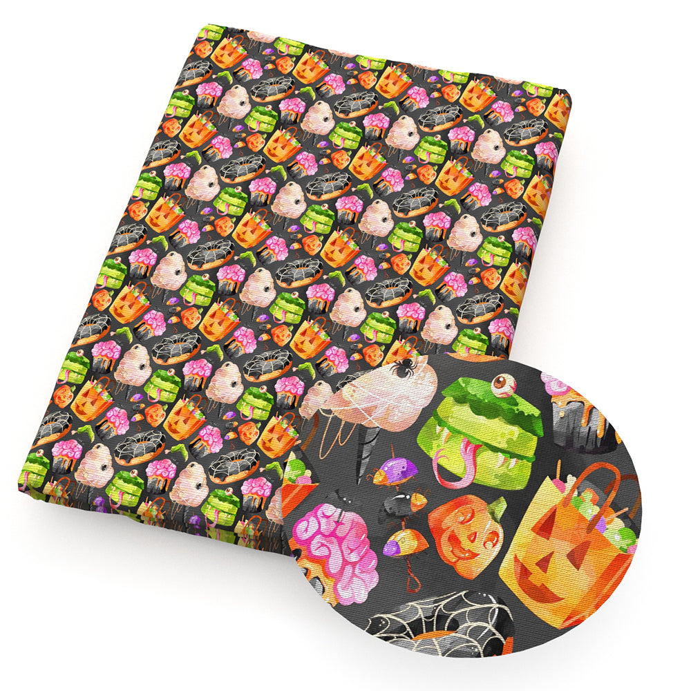 food halloween donuts cake cupcake ice creampopsicle fabric