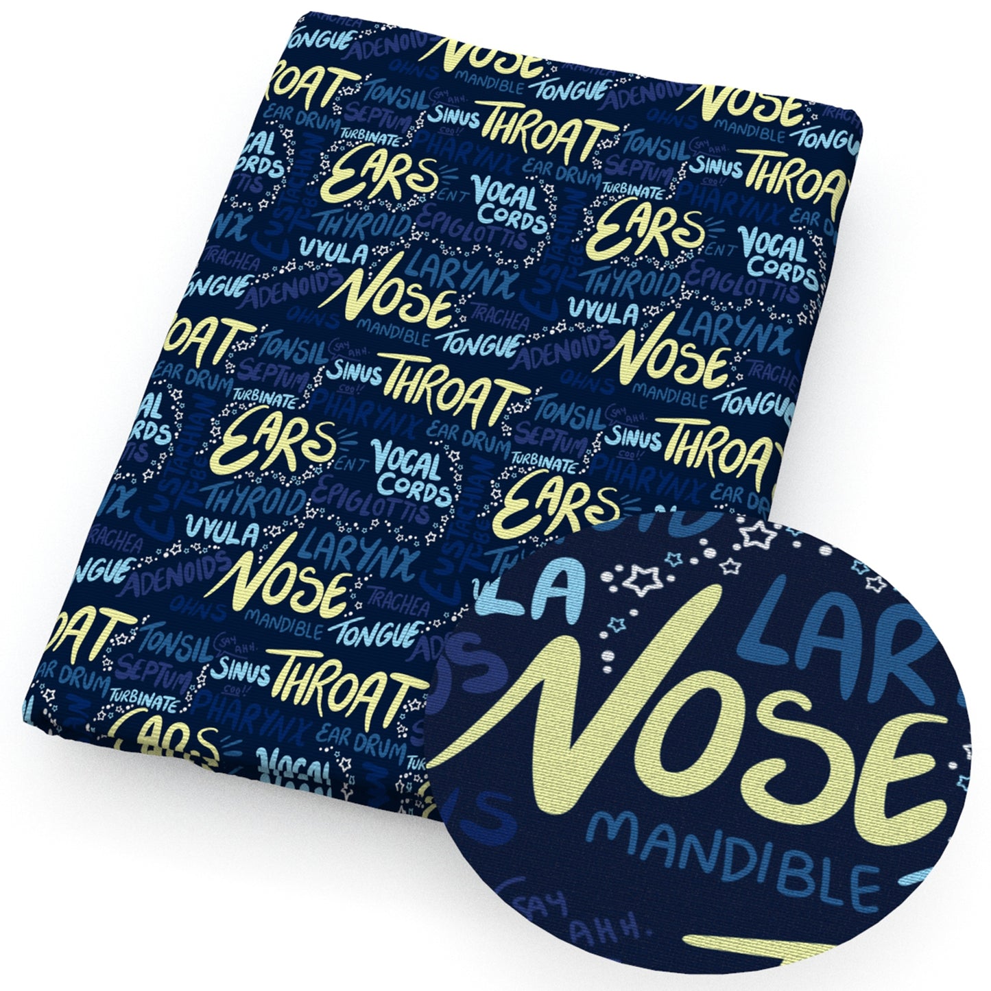 medical design theme fabric