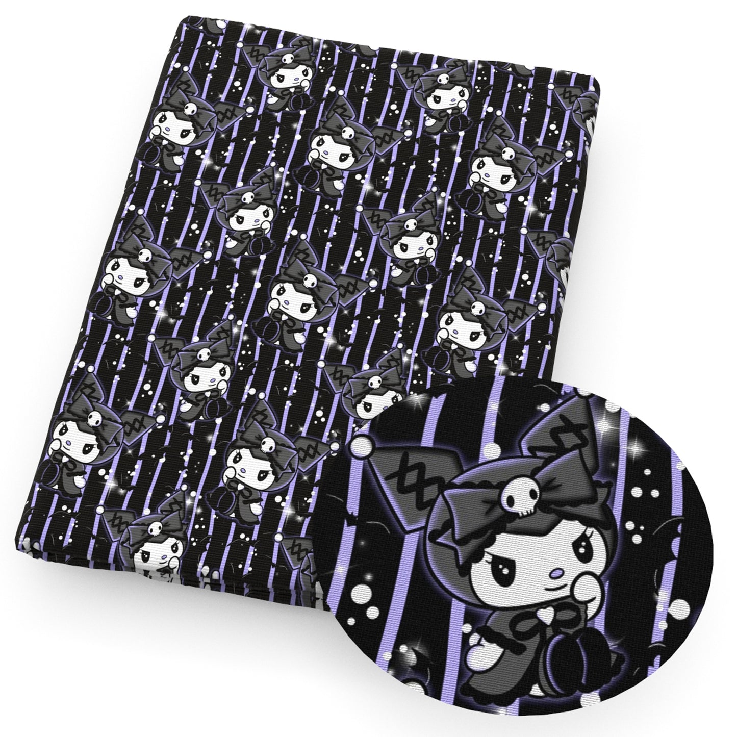 halloween stripe fabric