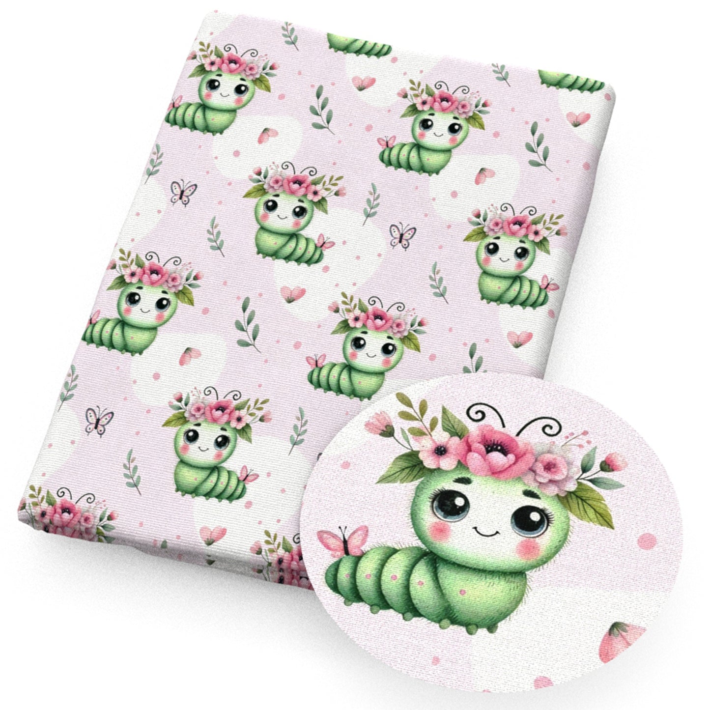 flowerfloral butterfly fabric