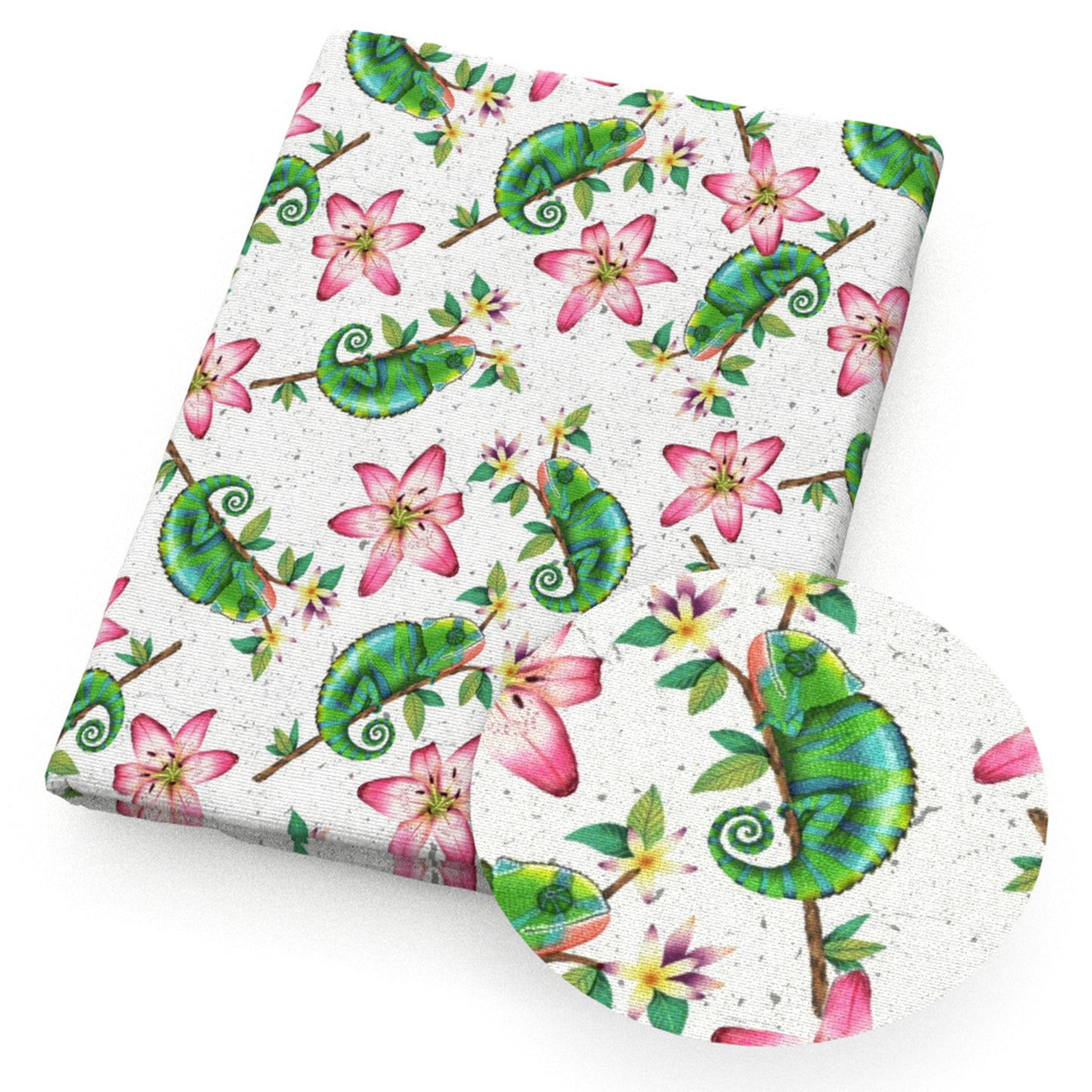 flowerfloral lizards animals fabric
