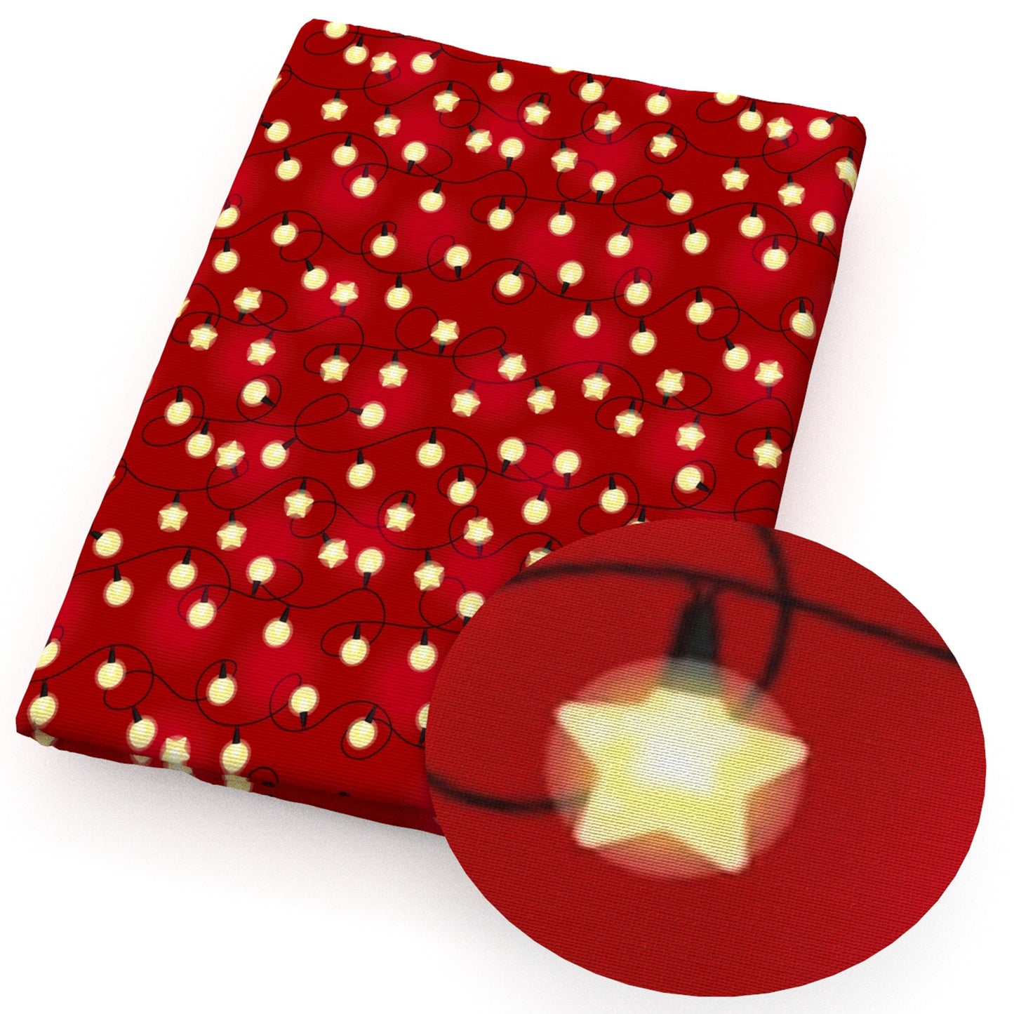 christmas day light bulblight bulbs fabric