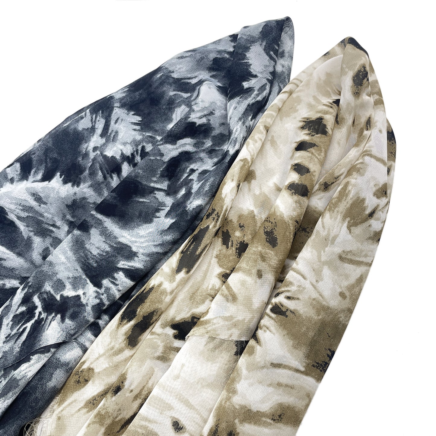 1Pc ink painting Premium Chiffon Fabric - 59x19.68inch(150x50cm) Pre-cut Fabric,Perfect for DIY Sewing,Bags,Party Decor, Tablecloths, Gift Wrapping,Cushions & Furniture Covers