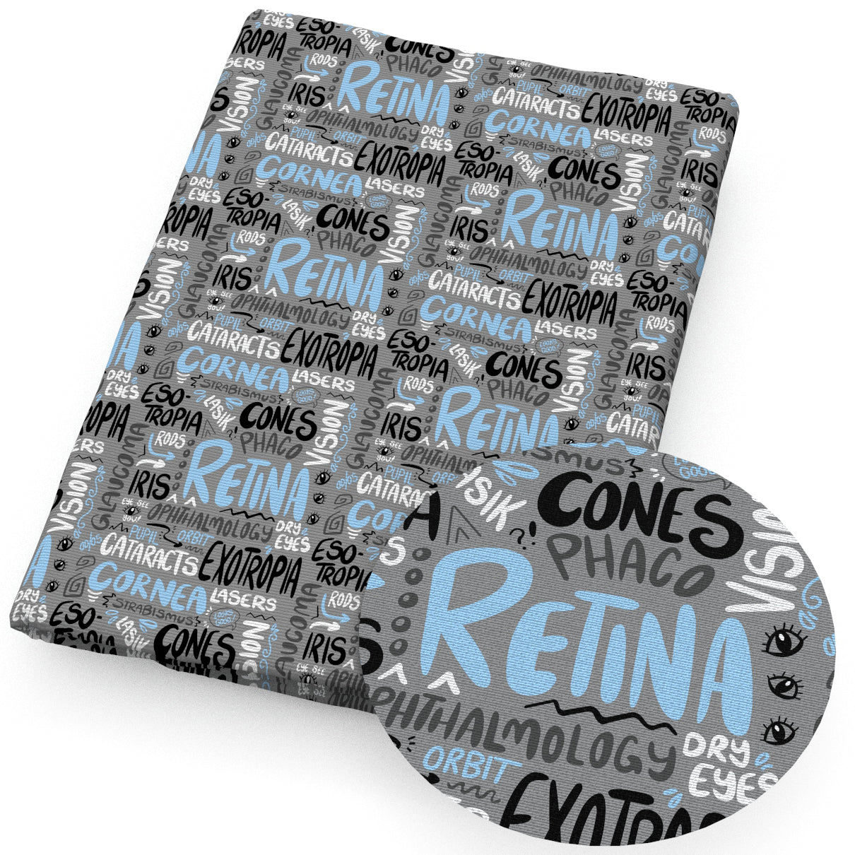 medical design theme fabric