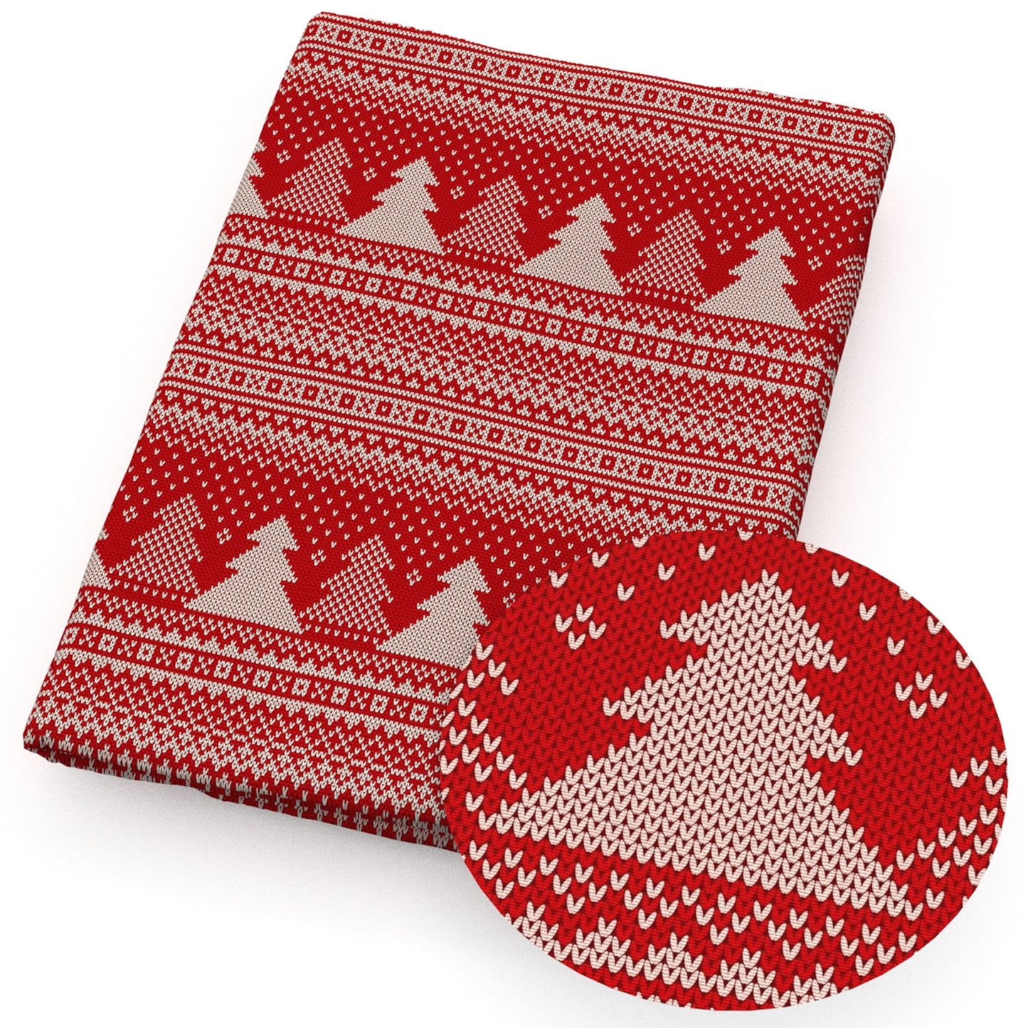 christmas day christmas tree fabric