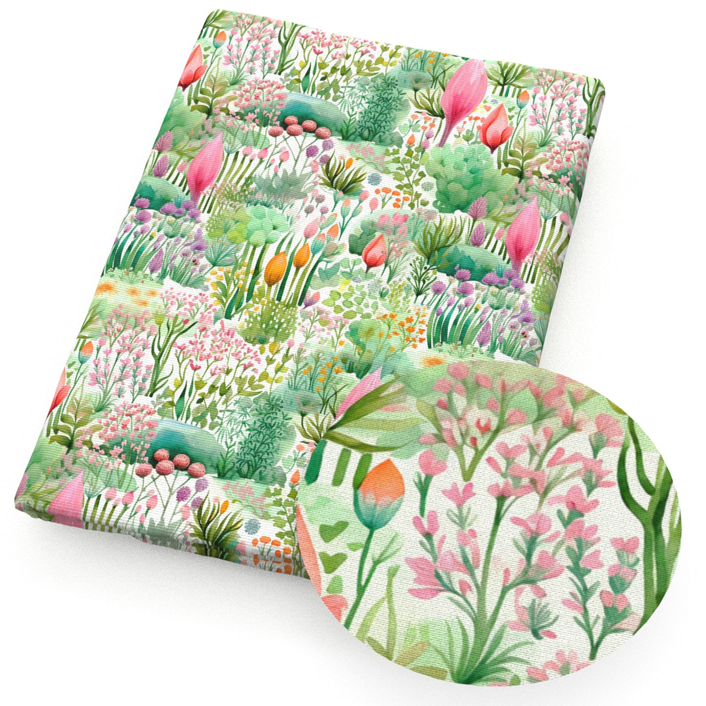 plant flowerfloral rainbow color fabric