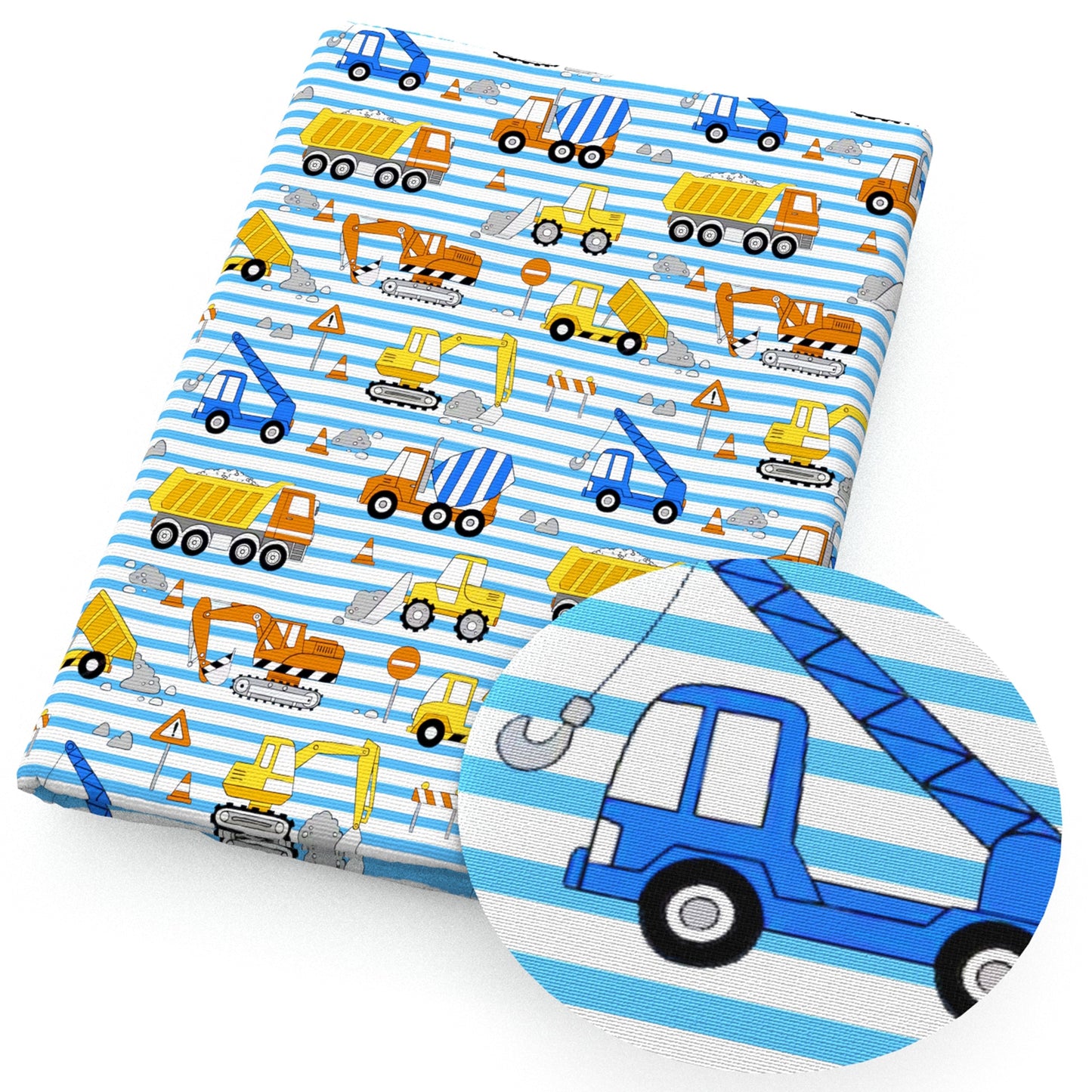engineering construction vehicles fabric