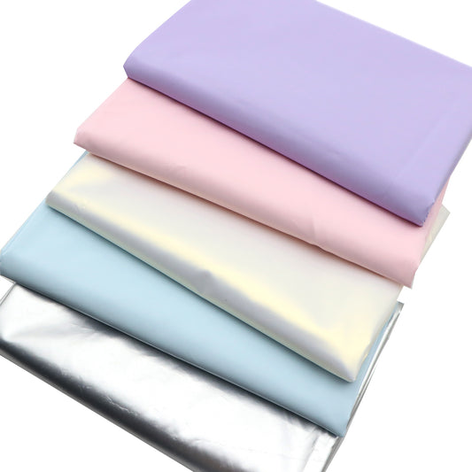 1Pc 19.68x59inch Plain Glossy Waterproof Fabric,100% Polyester,Perfect for DIY Wedding Party Birthday Decorations,Tablecloth,Sewing,Quilting,Drapes,Home Decor - DIY Crafts Special Occasions Fabric