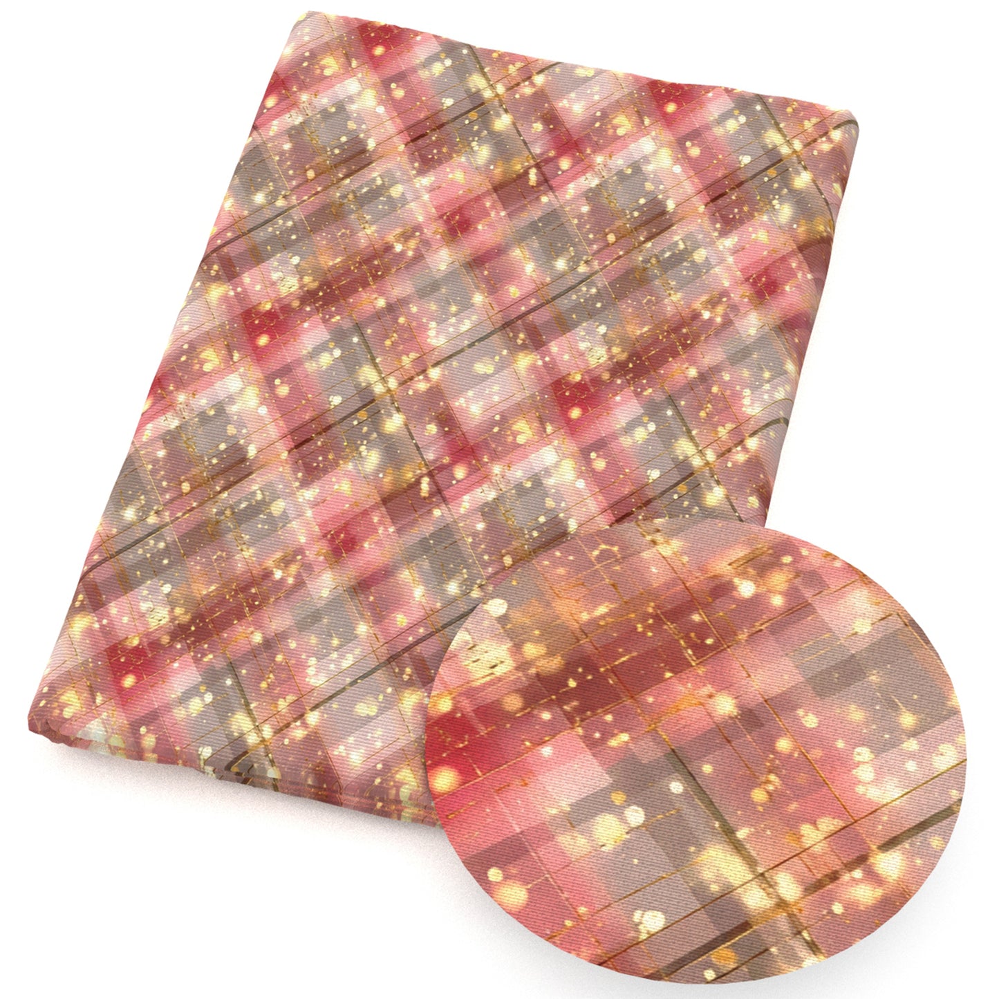 dots spot plaid grid gingham tartan buffalo plaid stripe pink series fabric