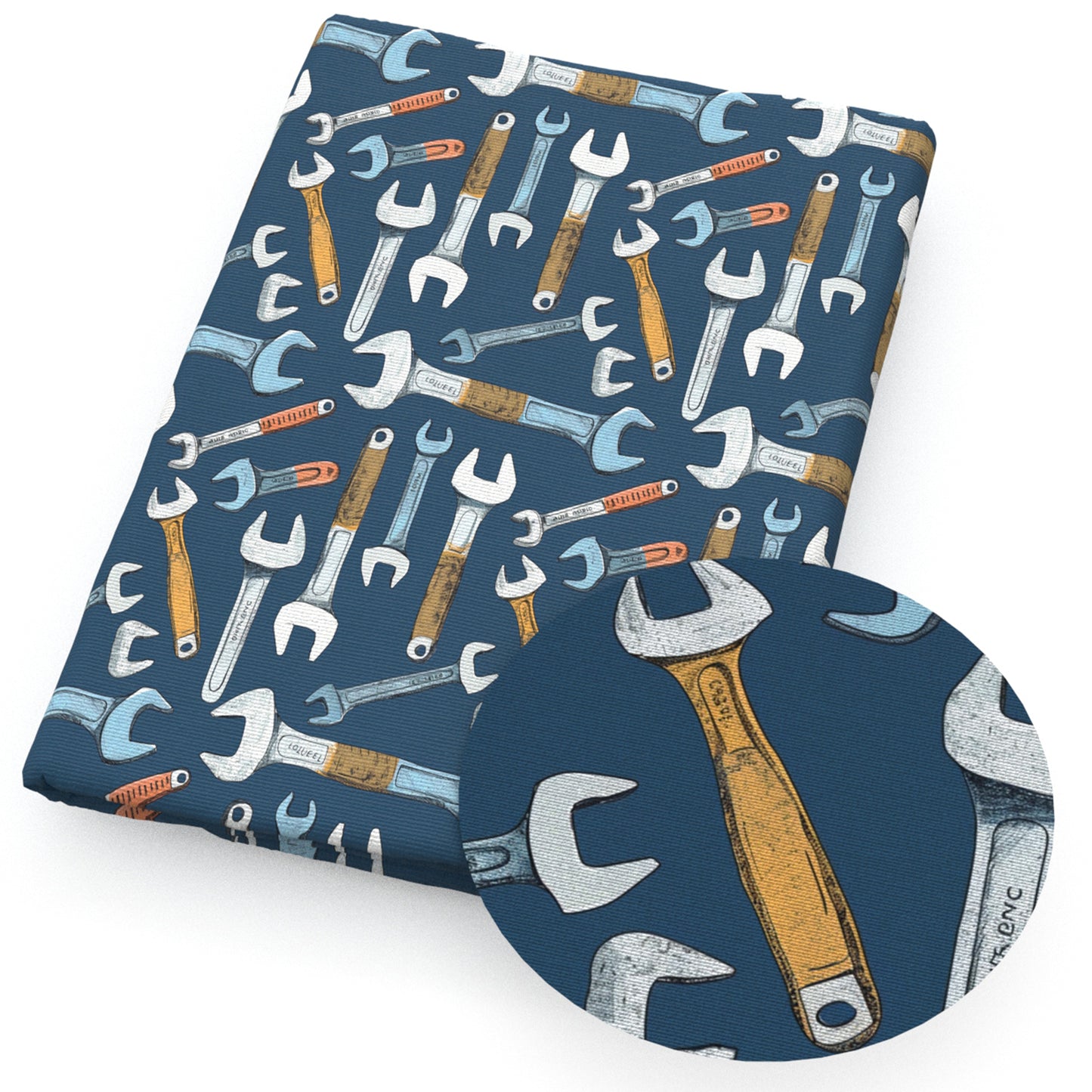 household gadgets wrench fabric