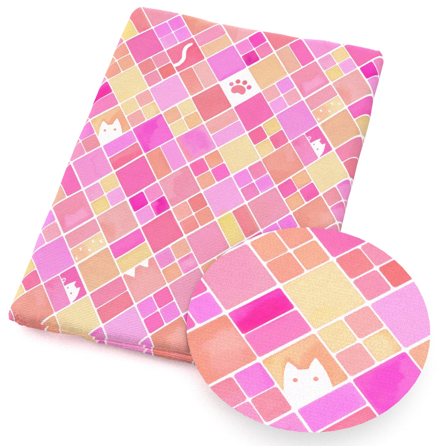 plaid grid fabric