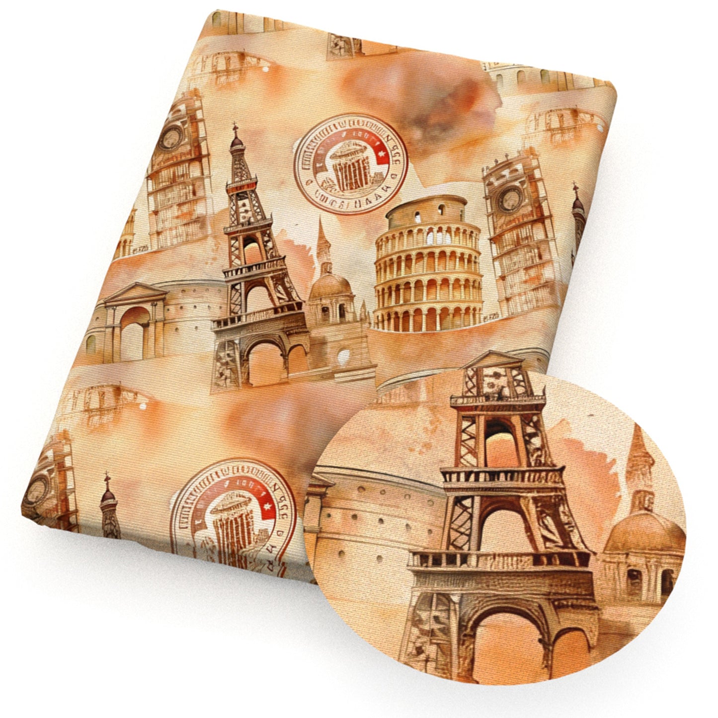 letters alphabet tassel cap house fabric
