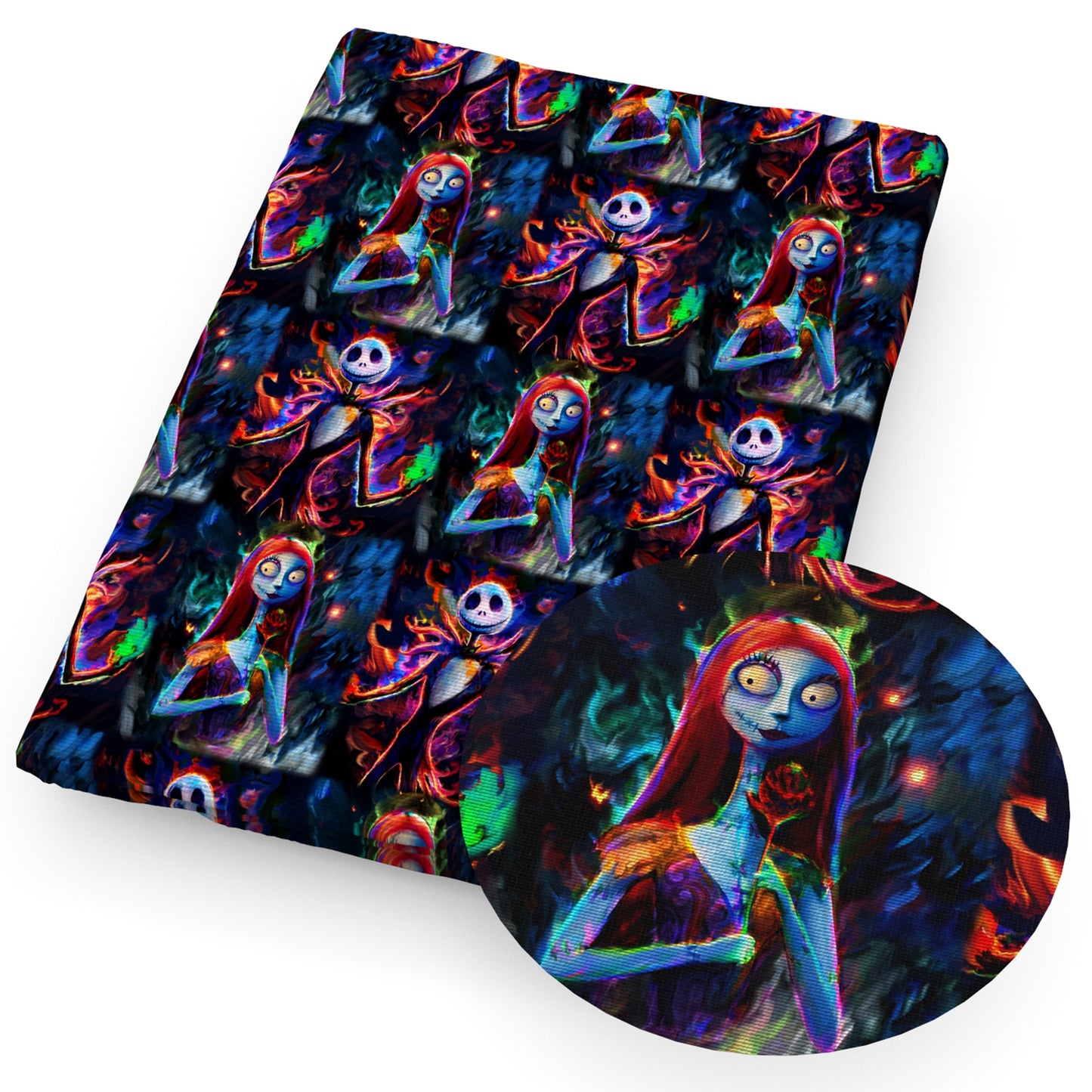 halloween skellington the nightmare before christmassally fabric