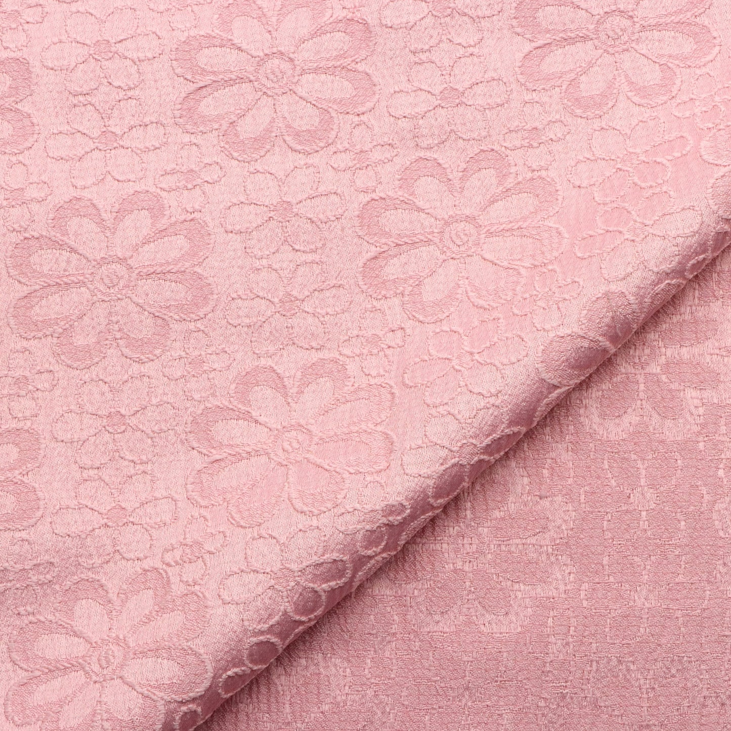 1Pc solid flower Jacquard Fabric - 62.99x19.68inch(160x50cm) Pre-cut Fabric,Perfect for DIY Sewing,Bags,Party Decor, Tablecloths, Gift Wrapping,Cushions & Furniture Covers