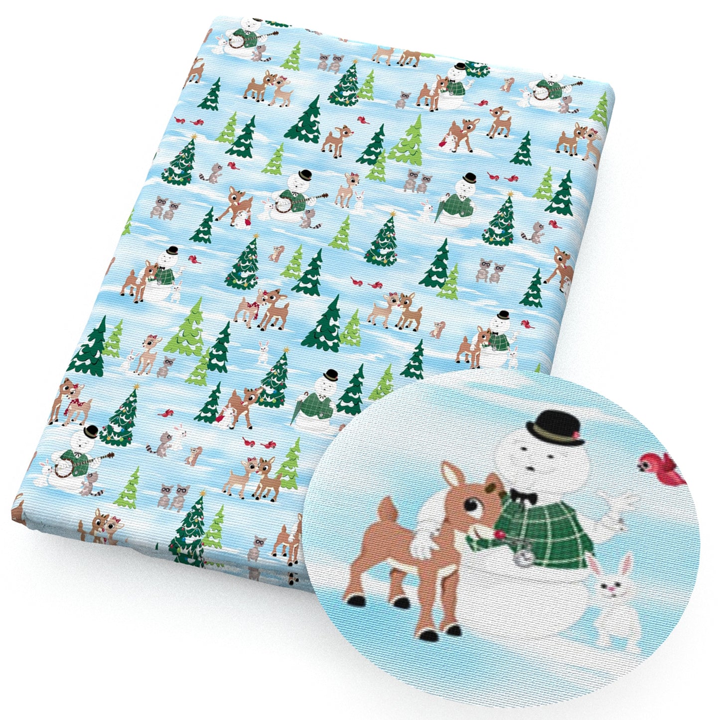 rabbit bunny animals fabric